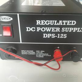 alimentatore stabilizzato 13,8 v + t amp difettoso