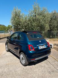 500 cabrio Blu metalizzato