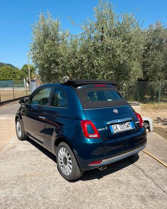 500 cabrio Blu metalizzato