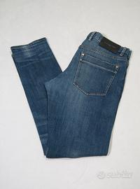 Jeans Michael Kors skinny fit donna blu W32 L32