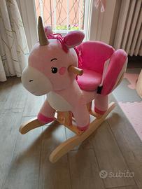 Dondolo unicorno Labebé come nuovo