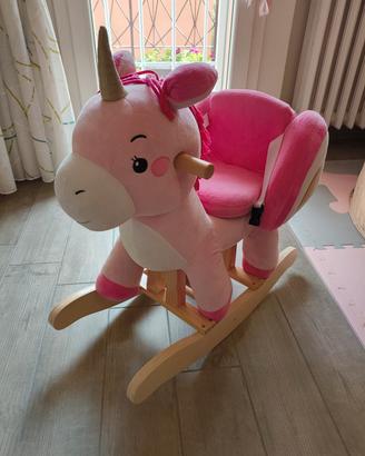 Dondolo unicorno Labebé come nuovo