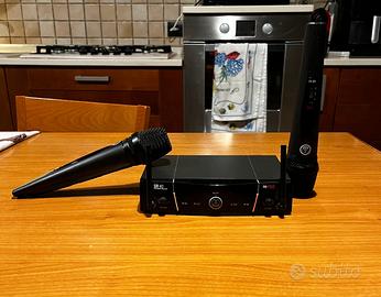 2 Microfoni AKG HT40 PRO + AKG SR 40 – Wireless