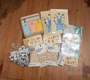 set per confezionare pacchetti