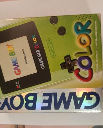 game boy color console completa 