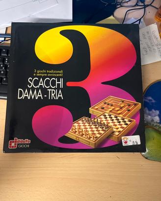 Scacchi-dama-tria didatta giochi
