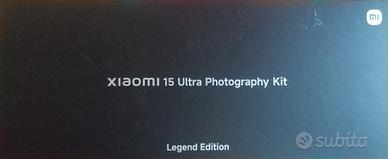 Xiaomi 15 ultra photography kit NUOVO