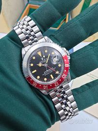 Rolex GMT Pepsi 1675 MK1 Long E Full Set 1969
