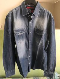 Camicia di Jeans Blu