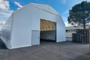 Hangar telonato 30x12mt