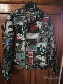 Desigual Giacchino multicolore chiusura diagonale