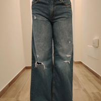 JEANS CARGO E ZAMPA ELEFANTE