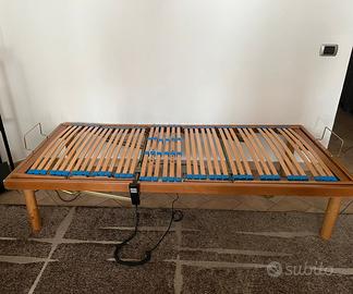 Letto con rete motorizzata con incluso materasso