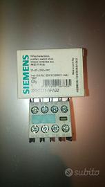 Contatto ausiliario Siemens, 4 contatti, 2NA, 2NC,