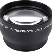 JACKAR 52mm Hi-Def Telephoto Converter 2X AF – dup