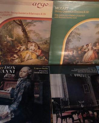 Lotto dischi vinili W. A. Mozart (LEGGI INFO)