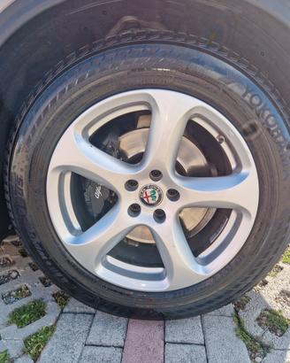 cerchi lega alfa Stelvio 18"(compatibili jeep ecc)
