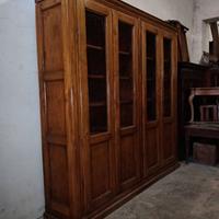 Antica libreria inizio '800 a 4 ante