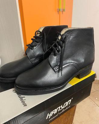 Scarponi Gommar stivaletti uomo neri taglia 42