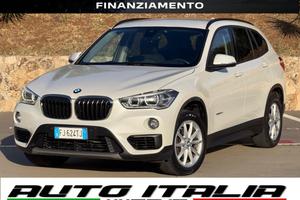 BMW X1 SDRIVE 16D BIANCO PERLA+LED+BIZONA+CRUISE