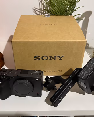 Fx3-A full-frame Cinema line + Impugnatura XLR