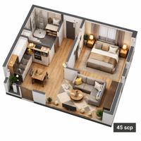 Bilocale tutto incluso con posto auto