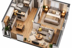 Bilocale tutto incluso con posto auto