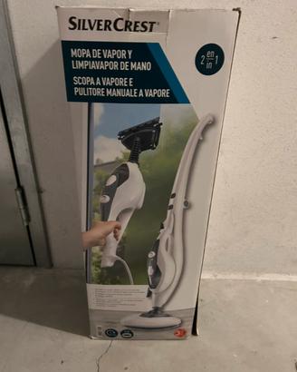 Lavapavimenti a vapore 2 in 1