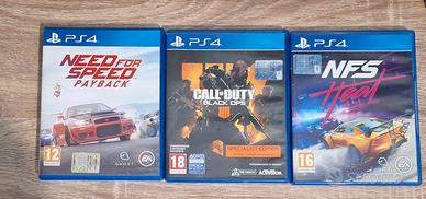 Giochi Ps4 Need For Speed PayBack Call of Duty 