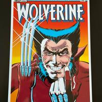 Wolverine Targa metallica dal fumetto Marvel comic