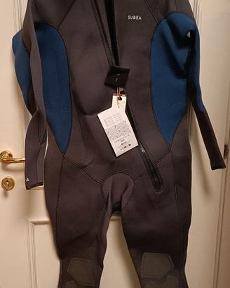 SUBEA Muta subacquea uomo 500 neoprene 5 mm
