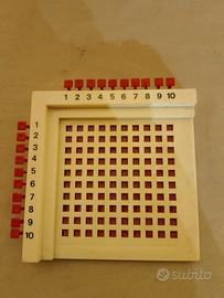 Tabellina Pitagorica Meccanica Vintage Anni 7080