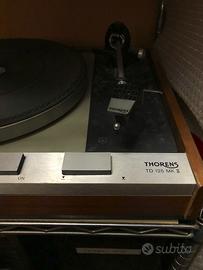 Thorens TD125 - giradischi con testina Stanton