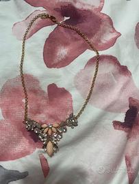 Collana con pietre e swarovski