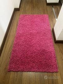 Tappeto fucsia  prima Shaggy