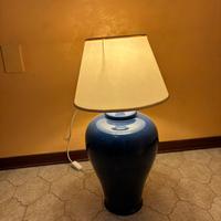 Lampada Abat-jour blu scuro