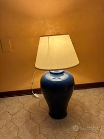 Lampada Abat-jour blu scuro