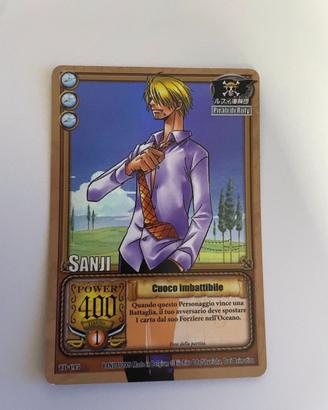 Carta One Piece Sanji Cuoco Imbattibile TD-C15