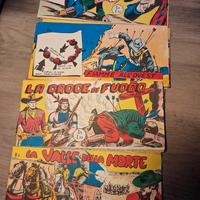 Striscia fumetti Dik  Saetta e altri ed. Casati