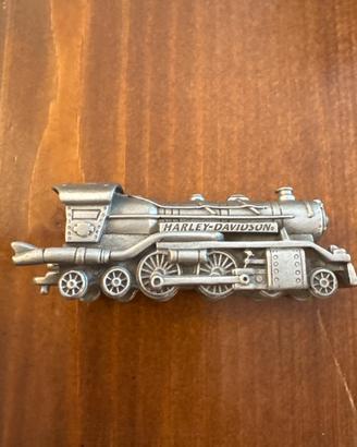 Mini treno in peltro Harley-davidson