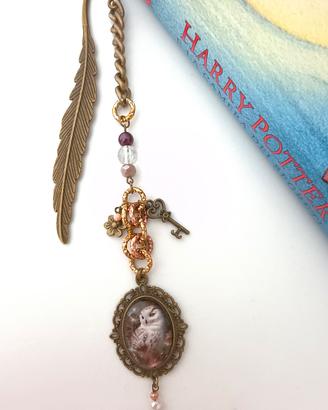 Segnalibro in stile vintage edvige Harry Potter 