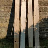 Tavole in legno di abete levigate