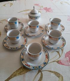Servizio Caffè LUISENBURG 6 Tazzine + Zuccheriera