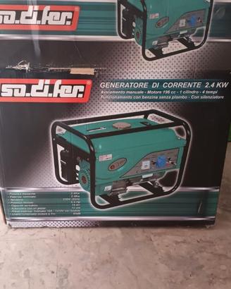 Sodifer so.di.fer. Generatore di corrente 2.4 KW