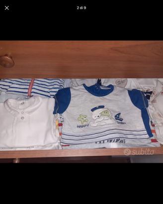 Abbigliamento neonati/e varie stagioni e taglie