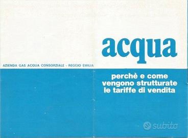 OPUSCOLO AGAC REGGIO EMILIA