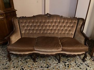 Divano + due poltrone anni 70’