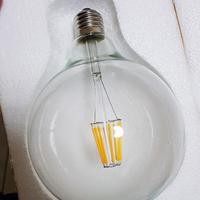 LAMPADINE LED E27 G125 8W FILAMENTO GLOBO vintage