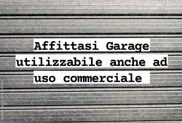 Garage utilizzabile anche ad uso commerciale