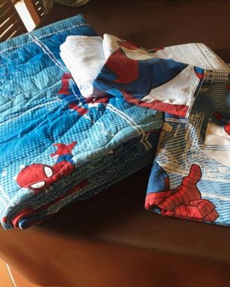 Completo letto Spiderman Caleffi